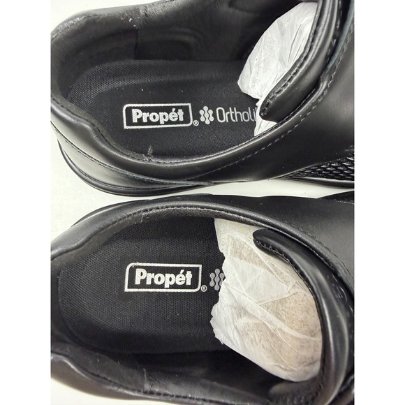 Propet Womens Olivia Black Hook and Loop Adjustable Orthopedic Shoes Size 8 W(D) - Picture 12 of 17